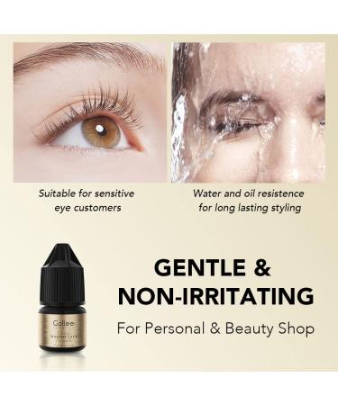 Durable DIY Cluster Lash Glue 3-4 Sec Drying | Low Humidity Eyelash Adhesive 0.1fl.oz | Gentle on Sensitive Eyes - Buy Online on GoSupps.com