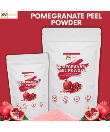 100% Natural Pomegranate Peel Powder | Punica Grantum | Skin Hair & Health Care | 0.5 LBS / 227 GMS - International Shipping Available - Buy Online on GoSupps.com