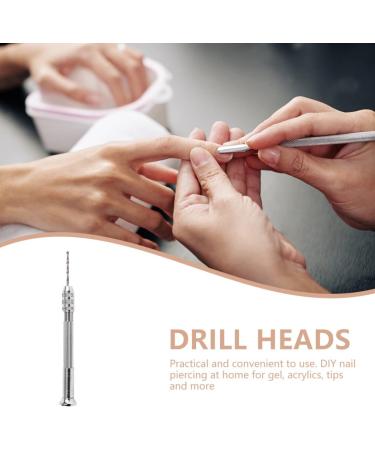 FOMIYES 1 Set Nail Punch Jewelry Tool Manicure Tools Charm Piercing Tool Jewelry Piercing Tool Hand Tools Kit De Manicura Nail Art Tool Nail Hand Drills Handheld Metal Ornament - Buy Online on GoSupps.com
