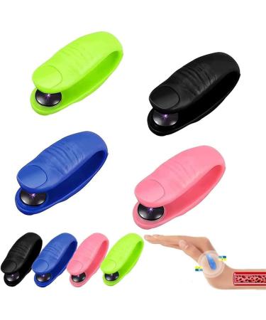 Acuplus Sugar Control Li4 Acupressure Point Clip Tiger Mouth Clip Thumb Tiger Acupoint Massage Clip Magnetic Clip Relief Tension Anxiety (4 PCs)