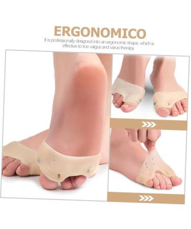 Healeved Magnetic Toe Splitter & Protector for Big Toe - 1 Pair | Orthotic Separator and Stretcher with Magnets | Toe Brace for Feet Alignment - Buy Online on GoSupps.com