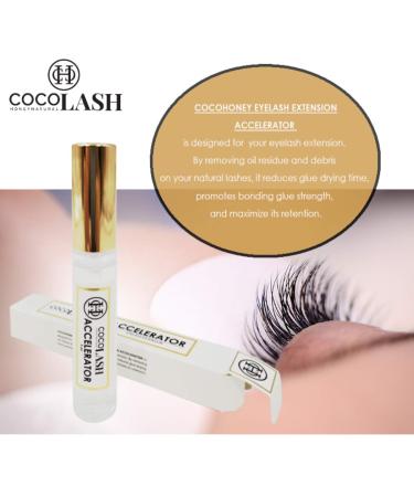Adhesive Accelerator for Eyelash Extensions - 5ml Made in Korea | COCOHONEY | Boost Lash Adhesive Speed & Longevity - Buy Online on GoSupps.com