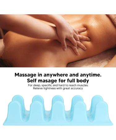 Portable Psoas Muscle Release Tool | Deep Tissue Massage for Hip Flexors Knees Calves & Thighs - Sky Blue - Buy Online on GoSupps.com