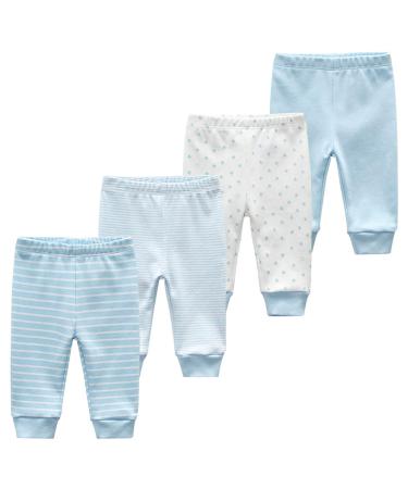 MAMIMAKA Baby Bodysuits Baby Pants Trousers Baby Clothes Short Sleeve Bodysuits Onesies for Baby Boys and Girls Baby Pants-3 3-6 Months