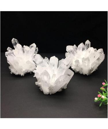 Gift Natural Beautiful White Crystal Cluster Quartz Raw Ore Home Decor Crafts Ornaments Specimens for Healing Crystals (Size : 600-700g) - Buy Online on GoSupps.com