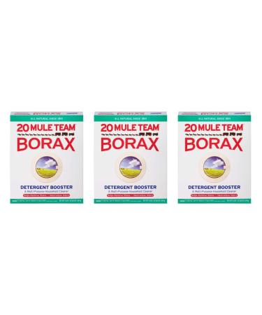 Borax 20 Mule Team Detergent Booster & Multi-Purpose Household Cleaner Box 65 ounce