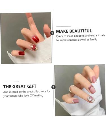 Coheali 10 pcs Nail Shape Silicone Templates | DIY Nail Art Decoration 3D Nail Charms & Resin Shapes - Buy Online on GoSupps.com