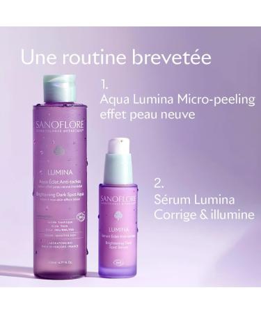 Sanoflore Lumina S rum Anti-Taches Haute Efficacit 91% Taches R duites d s 7 Jours Formule Brevet e Acide Lactique & Vitamine C Peaux Sensibles 30 ml Serum - Buy Online on GoSupps.com