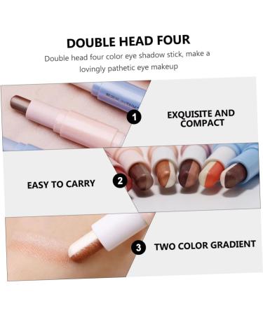 Healeved 2pcs Eye Shadow Stick Makeup Eyeshadow Pen Eye Shadow Cosmetic Glitter Eye Shadow Blue Plastic - Buy Online on GoSupps.com