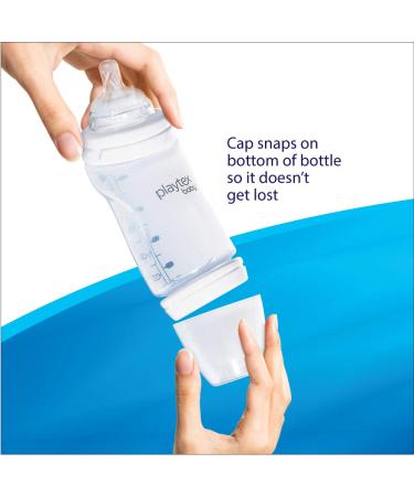 Playtex Baby VentAire Anti-Colic Bottle Set for Boys - 9oz Blue (3 Pack) - Buy Online on GoSupps.com