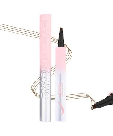 Eyebrow Pencil for Women Eyebrow Pen WaterproofWaterproof Eyebrow Long Lasting 4 Tip Pen Women daily cosmetics mother girlfriend wife use eyebrow definition for travel dating 01