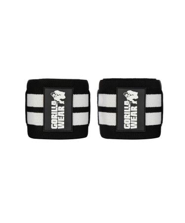 GORILLA WEAR Elbow Wraps - Black/White 120cm