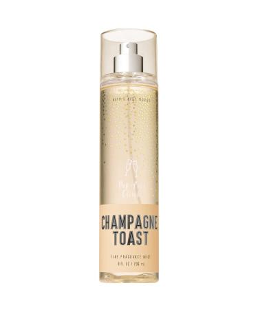 Bath and Body Works CHAMPAGNE TOAST Fine Fragrance Mist 8 Fluid Ounce (2018 Limited Edition) Packaging may vary
