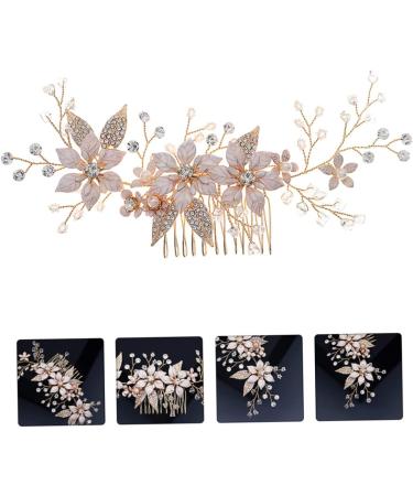 DOITOOL 1 Pc Hair Comb Accessories Pearl Alloy Bride - Buy Online on GoSupps.com