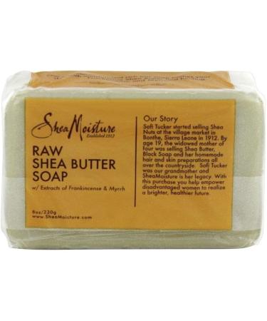 Shea Moisture Raw Shea Butter Bar Soap- 235 ml - Buy Online on GoSupps.com