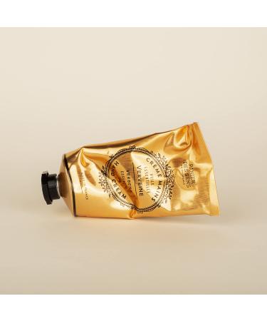 Panier des Sens Verbena Hand Cream - Moisturizing Lotion for Dry Cracked Hands - Shea Butter & Olive Oil - 97% Natural Ingredients - 2.6floz/75ml - Made in France - Buy Online on GoSupps.com