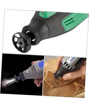 FOYTOKI 2pcs Electric Grinding Chuck Manual Dust Blower Grinding Cleaning Fan Accessory Plastic Black - Buy Online on GoSupps.com