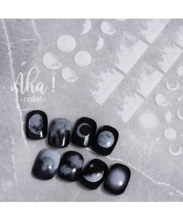 DIY Nail Design Beauty Accessories Manicure White Cloud Nail Art Stickers Decals Nail Decoration Self-Adhesive(Aha024) - Buy Online on GoSupps.com