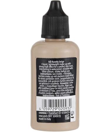 Essence "Insta Perfect" Liquid Makeup Light with Mattifying Effect No. 40 Pretty Beige 30 ml. - Buy Online on GoSupps.com