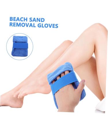 FOMIYES de d capage du sable jouets de sable pochette tanche fourre-tout tanche d'essuyage de sable accessoire de plage pour le sable dessableur de plage velours Blue - Buy Online on GoSupps.com