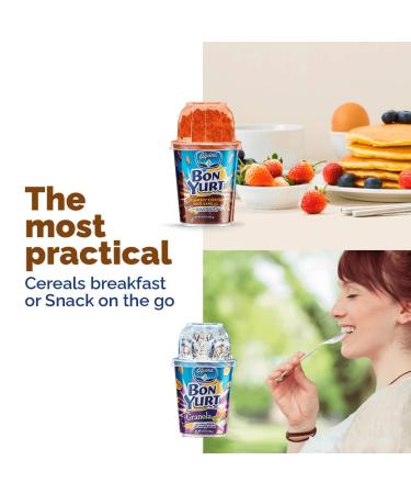 BON YURT ALPINA Frosted Flakes - 12 Pack 5.7 oz each - Kids Yogurt with Frosted Flakes Cereal Cups - Breakfast Food Cereals - Buy Online on GoSupps.com