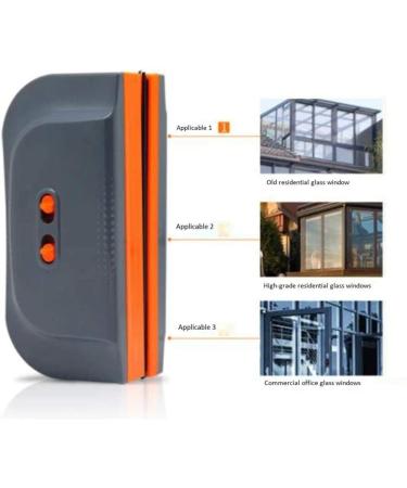 Magnetic Double Sided Magnetic Window Cleaner Square Design/for 3-28mm Cleaner Glass Wiper Magnetic Rotating Automatic Rebound Magnetic Clasp Manual Type - Buy Online on GoSupps.com