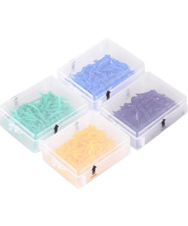 Buy Windplusya Dental Plastic Wedges - Colorful Disposable Fixation Wedge with Hole | 4 Boxes - International Shipping Available - Buy Online on GoSupps.com
