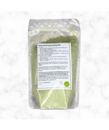 Panda Flour Spinach Wrap Mix - Clean Keto Gluten Free bread - Buy Online on GoSupps.com