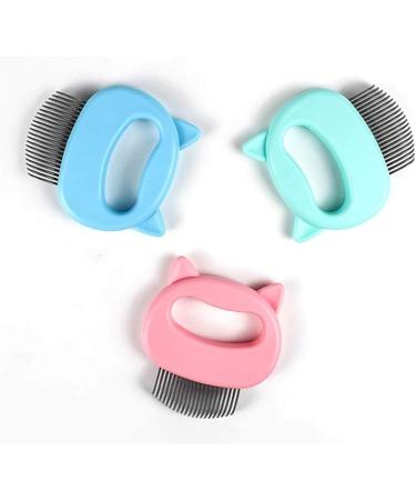 Tethysun Katzenkamm - Effective Felly Care Brush for Pet Hair Removal Knots & Matt Fur - Rose - Buy Online on GoSupps.com