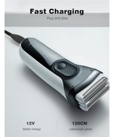 USB Charging Cable Compatible with Braun S3 Shaver - Braun Series 1, 3, 5, 7, 9 Charger - Buy Online on GoSupps.com