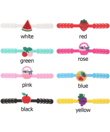 5pcs Kids Cartoon 14 * 1.4cm Adjustable Extension Strap Buckle Ears Protectors Hook Ear Saver Grips Wearing Clips(Pink) - Buy Online on GoSupps.com