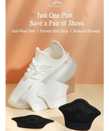 HarChen Heel Grips - Improve Shoe Fit and Comfort with Heel Cushion Liners - Extra Sticky Heel Protector Pads (4 Pairs) - Buy Online on GoSupps.com
