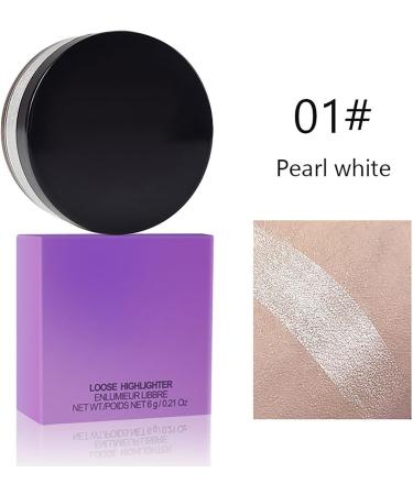  bellv Highlighter Makeup Powder | Long Lasting Highlighter Powder with Pearlescent Shine Makeup for Skin Types Glitter Makeup Easy to Apply for Skin Types - Buy Online on GoSupps.com