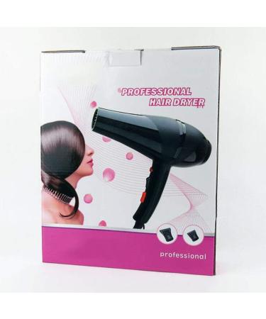 Hair Dryer Professional Ionic Hairdryer 2100W Salon Fast Blow Dryers 3 Heat 2 Speed Settings Low Noise Powerful AC Motor Fast Drying with Nozzle 3.0m Long Cable for Home and Salon Men and Women Small - Buy Online on GoSupps.com