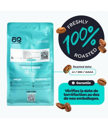 Caf en Grains de Sp cialit | Colombia | 100% Arabica | 84 Points SCA | Natural | Neiva Huila | 500g | 69 CrazyBeans Specialty Coffee beans | Grains de Caf Arabica Naturel - Buy Online on GoSupps.com