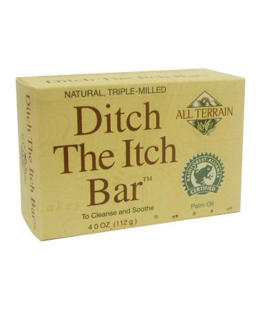 All Terrain Natural Ditch the Itch Bar, To Cleanse & Soothe Itchy, Irritated Skin, 4 oz Ditch The Itch Bar 4 Ounce