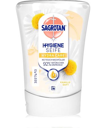 Sagrotan No-Touch Fuss Flower & Chamomile Soap - 5 x 250 ml Automatic Dispenser Hand Soap - Ideal for Easy Hygiene - Buy Online on GoSupps.com