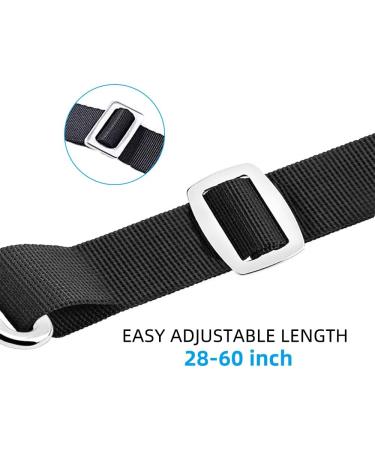 2 PCS Adjustable Heavy Duty Bimini Top Straps Marine Grade Stainless Steel Boat Awning Hardware - Black - Buy Online on GoSupps.com