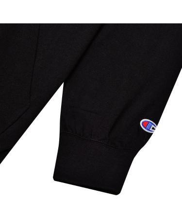 Champion Men's Big and Tall Long Sleeve Pullover Lightweight Hoodie 5X Tall Black - Buy Online on GoSupps.com
