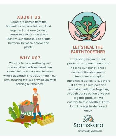 Acai Powder | Organic Organic | Samskara | (500g x 1 pack) - Buy Online on GoSupps.com