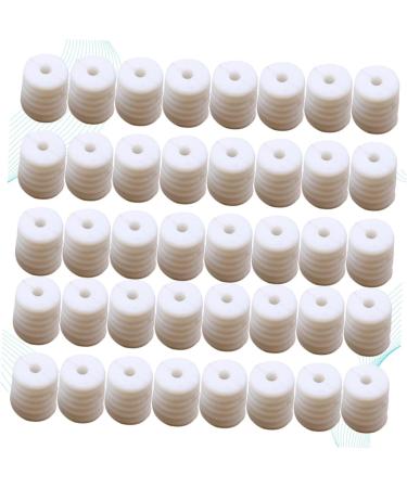 Gatuida Elastic 500pcs Butt Connector Non-Slip Face Mask Lanyard Adjustment Buckle - White Snap Fastener 1x0.6CM - Buy Online on GoSupps.com