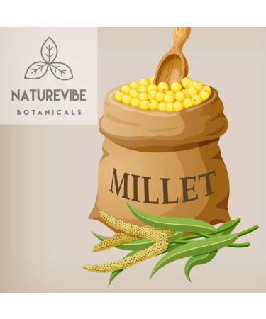 Naturevibe Botanicals Hulled Millets 2lbs - Whole Grain | 32oz Pack - Buy Online on GoSupps.com