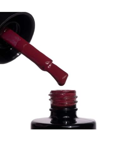 Buy N&BF Long Life Nail Polish 15ml - Vegan & 7-Free Bordeaux Red | Durable Air-Drying Gel-Like Finish | Made in Germany - International Shipping Available - Buy Online on GoSupps.com