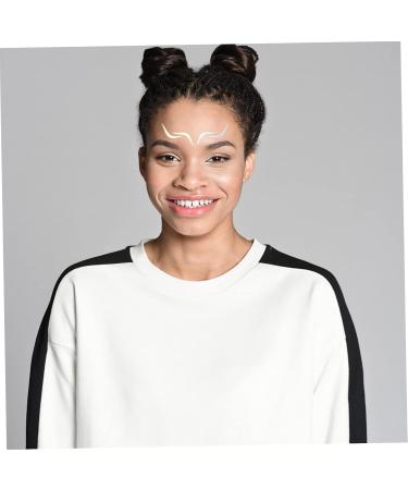 FRCOLOR Fashion Eyeliner Sticker Temporary Face 6 Styles For Halloween Parties And Carnival Makeup - Buy Online on GoSupps.com