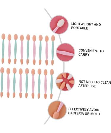 Healeved 2 Sets Eye Shadow Brush Eyeshadow Brush Kit Eyedhadow Brush Eyeliner Brush Beauty Sponges Non Latex 7.4X1cmx2pcs As Shownx2pcs - Buy Online on GoSupps.com