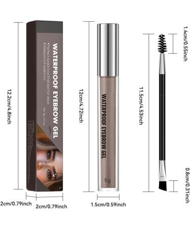  Generisch Waterproof Eyebrow Gel - 6g - Waterproof and Long-Lasting Gel - Eyebrow Tint - For Home Travel Everyday Use and Parties - Buy Online on GoSupps.com