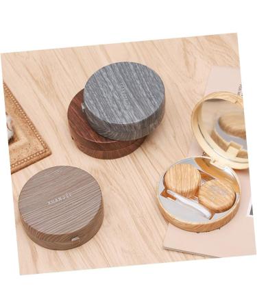 Buy Solustrie Mini Contact Lens Case Set - Japanese Style Bamboo Holder & Remover - Ideal for UK Shippers - Buy Online on GoSupps.com