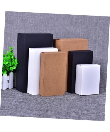 KOMBIUDA 20pcs Mini Boxes Paper Boxes for Wedding Favor Boxes Kraft Paper Drawer Tea Travel Size 3 Black - Buy Online on GoSupps.com