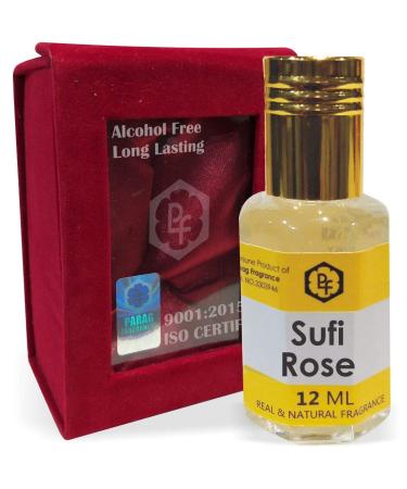Parag Fragrances Sufi Rose Attar 12ml With Precious Gift Pack|Best Attar For Man|Long Lasting Attar|Ittar|Attar|Perfume|Fragrance Oil|Gift For Man Also Available in 25ml/100ml/500ml