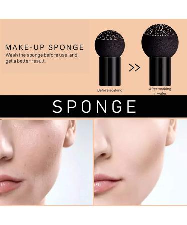 Mushroom Head Air Cushion Foundation CC Cream | BB Cream Concealer | Moisturizing & Brightening | Perfect for All Skin Types | 15g | Ideal Gift - Buy Online on GoSupps.com